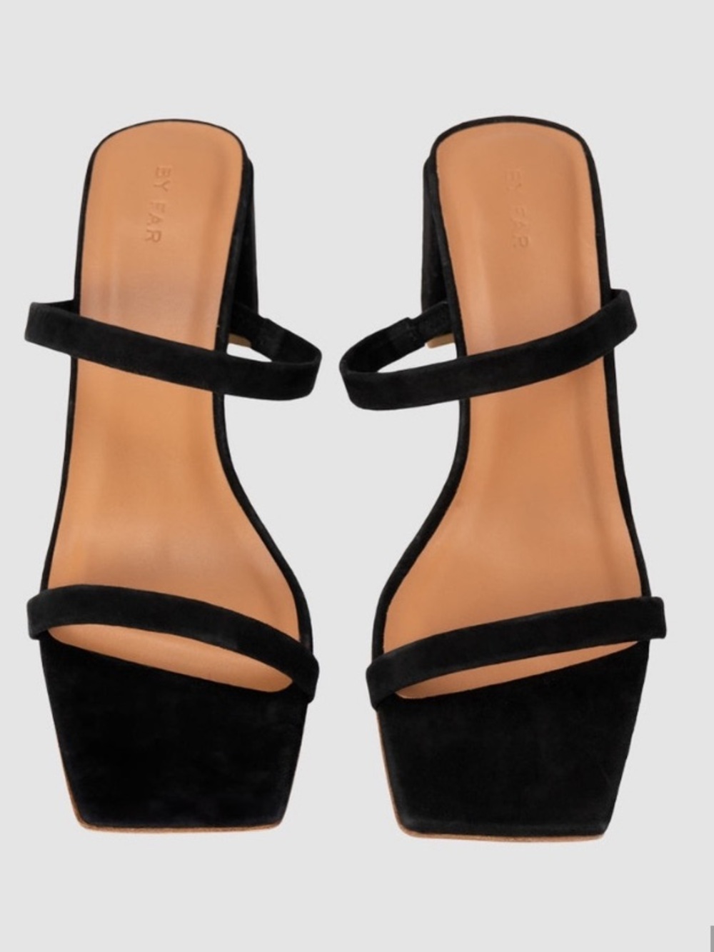 BY FAR Black sandal